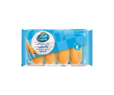 خبز صامولي لوزين بالحليب