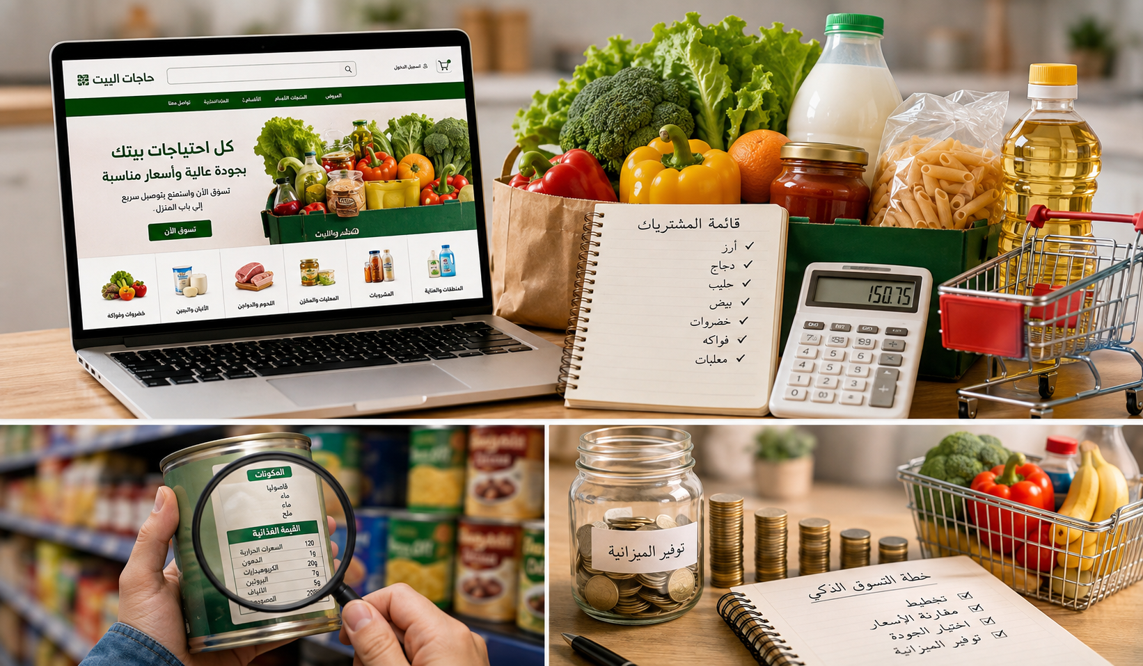 تسوق المواد الغذائية: الدليل الشامل للتسوق الذكي وتوفير الميزانية بدون التضحية بالجودة