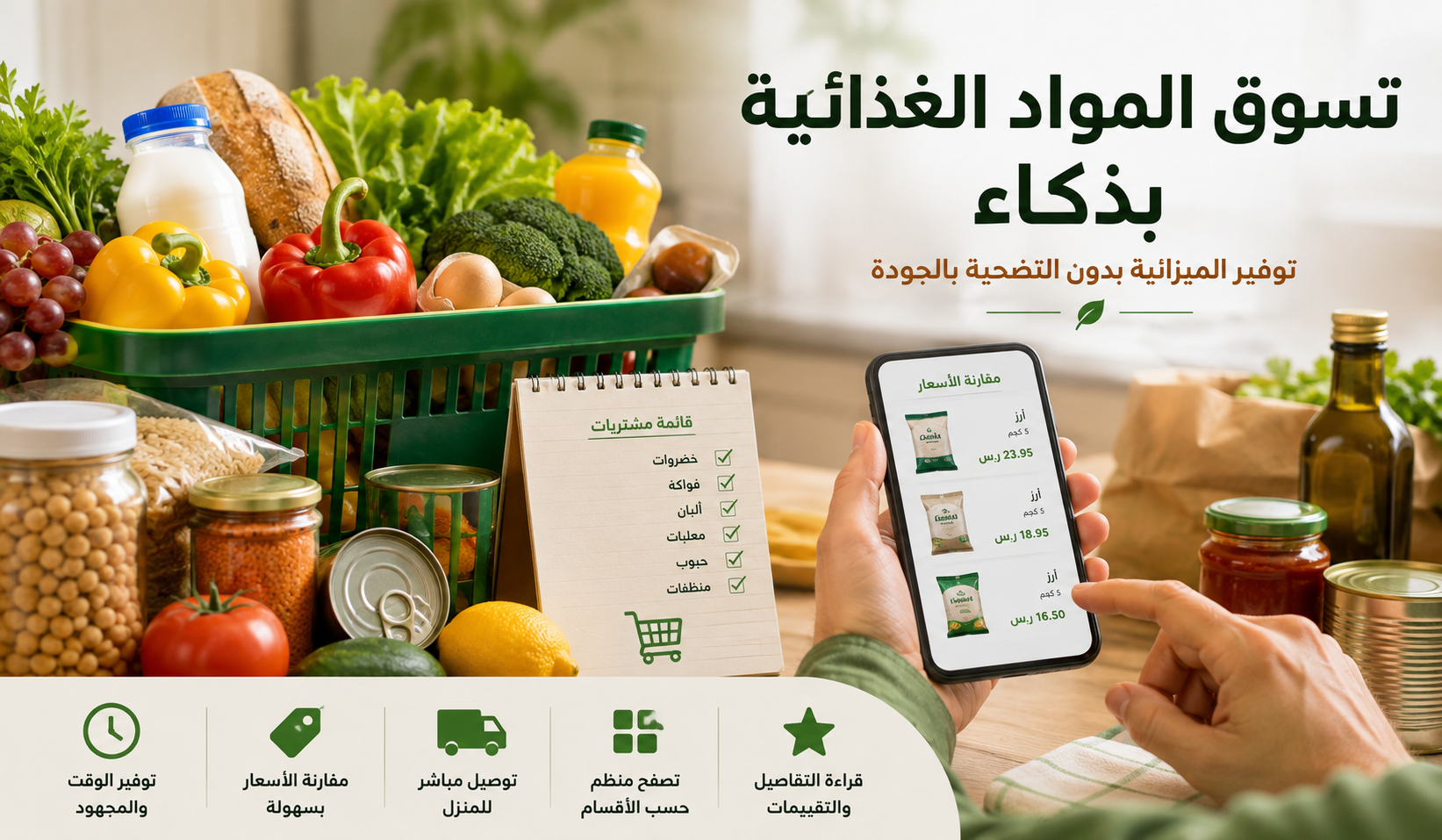 تسوق المواد الغذائية: الدليل الشامل للتسوق الذكي وتوفير الميزانية بدون التضحية بالجودة