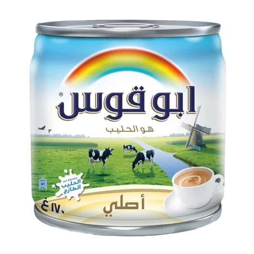 حليب مبخر رينبو 170 جم