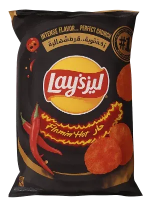 رقائق بطاطس ليز حارة جدًا 155 جم